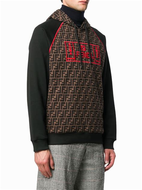 the baguette fendi roma hoodie|fendi unisex sweater.